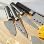 BergHOFF DiNA Codon 5pc Stainless Steel Santoku Set
