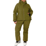 Halfdays // Women's // Lawrence Jacket // Olive (XXS)