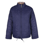 Barbour // Women's // Printed Reversible Apia Quilt Jacket // Eternal Ink + Light Trench Starling Print (10)