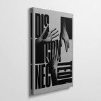 Disconnected by Meinhard Taxer (26"H x 18"W x 1.5"D)