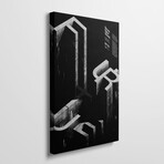 Future Poster by Meinhard Taxer (26"H x 18"W x 1.5"D)
