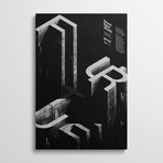 Future Poster by Meinhard Taxer (26"H x 18"W x 1.5"D)