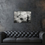 The Road Less Traveled by Alain Villeneuve (18"H x 26"W x 1.5"D)