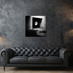 To The Moon by Stoian Hitrov (18"H x 18"W x 1.5"D)