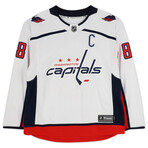 Ovechkin // Goal Record Ltd Ed /8 // Capitals White Jersey Signed