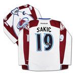 Joe Sakic // Colorado Avalance // Autographed White Jersey