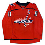 Ovechkin // Goal Record Ltd Ed /8 // Capitals Red Jersey Signed