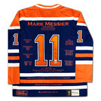 Mark Messier // Edmonton Oilers // Career Jersey Elite Edition #11 of 11 Signed