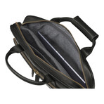 Rhodes Briefcase // Black