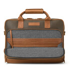 Rhodes Briefcase // Brown Antique + Tan