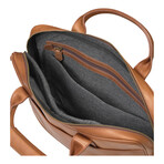 Rhodes Briefcase // Tan
