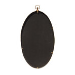 Brook Mirror, Antique Brass