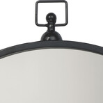 Round Iron Mirror