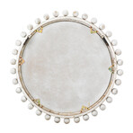 Horizon Wood Mirror, White