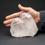 Genuine Clear Quartz Crystal Cluster from Brazil // 2.9 lbs
