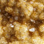 Citrine Quartz Crystal Cluster on Metal Stand // 15", 5.9 lbs