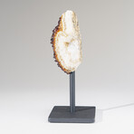 Citrine Quartz Crystal Cluster on Metal Stand // 7.5", 2.2 lbs