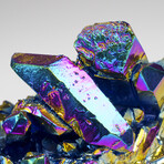 Rainbow Aura Quartz Crystal Cluster // 383.6 grams