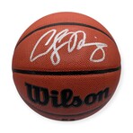 Alonzo Mourning // Miami Heat // Autographed Basketball