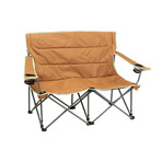 Duo Love Seat // Brown Sugar