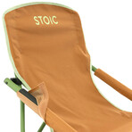 Kickback Chair // Brown Sugar