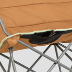 Duo Love Seat // Brown Sugar