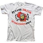 Drink Wisconsibly // White (XL)