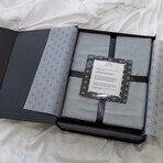 Luxury Bed Sheet Set (White Standard Queen)