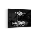 Champagne Tower 10 Print on Acrylic by Pictufy Studio III (24"H x 16"W x 0.25"D)
