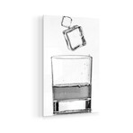 Ice Cubes Print on Acrylic by MAZAL TOV MATTY (16"H x 24"W x 0.25"D)