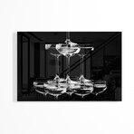 Champagne Tower 10 Print on Acrylic by Pictufy Studio III (24"H x 16"W x 0.25"D)