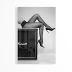 Rock N Legs Print on Acrylic by David Drake (16"H x 24"W x 0.25"D)