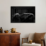 Silhouette Print on Acrylic by Alvaro Perez (24"H x 16"W x 0.25"D)