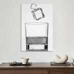 Ice Cubes Print on Acrylic by MAZAL TOV MATTY (16"H x 24"W x 0.25"D)