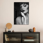 Forbidden Embrace Print on Acrylic by David Drake (16"H x 24"W x 0.25"D)