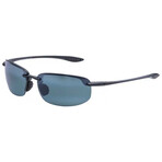 Maui Jim // Hookipa Men's MJ0407SA-008 // Black + Neutral Gray Gradient