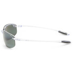 Maui Jim // Hookipa Men's MJ0407S-005 // Clear + Neutral Gray Gradient