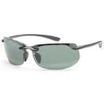 Maui Jim // Banyans Men's MJ0412S-001 // Black + Neutral Gray Gradient (Black, Neutral Gray Gradient)