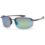 Maui Jim // Hookipa Xlarge Men's MJ0456S-003 // Gray + Maui Green Mirror
