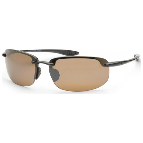 Maui Jim // Hookipa Men's MJ0407S-002 // Black + HCL Bronze Gradient (Black, HCL Bronze Gradient)