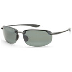 Maui Jim // Hookipa Men's MJ0407S-001 // Black + Neutral Gray Gradient