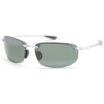 Maui Jim // Hookipa Men's MJ0407S-005 // Clear + Neutral Gray Gradient