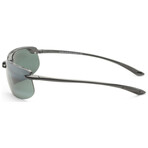 Maui Jim // Banyans Men's MJ0412S-001 // Black + Neutral Gray Gradient (Black, Neutral Gray Gradient)