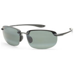 Maui Jim // Hookipa Men's MJ0407SA-001 // Black + Neutral Gray Gradient