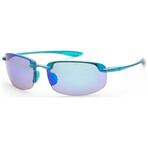 Maui Jim // Hookipa Men's MJ0407S-007 // Blue + Blue Hawaii Mirror
