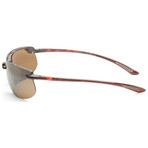 Maui Jim // Banyans Men's MJ0412S-002 // Brown + HCL Bronze Gradient (Brown, HCL Bronze Gradient)