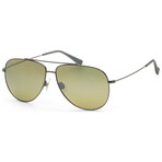 Maui Jim // Hauoli Men's MJ0665S-002 // Silver + Maui HT Gradient