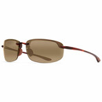 Maui Jim // Hookipa Men's MJ0407SA-009 // Brown + HCL Bronze Gradient