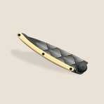 Deejo 27g. // Yellow Gold Gilded // Art Déco