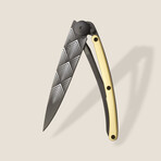 Deejo 27g. // Yellow Gold Gilded // Art Déco